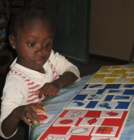 Pépinière enfant joue